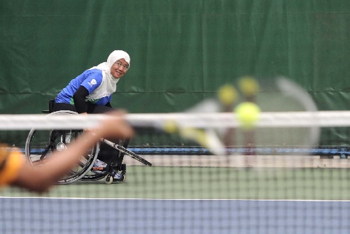  残疾运动员轮椅网球赛落幕，无障碍设施获好评